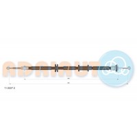 11.0227.2 ADRIAUTO Тросик, cтояночный тормоз