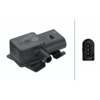6PP 009 409-021 HELLA Датчик тиск вихлопних газів