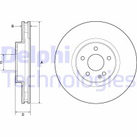 BG9174C DELPHI Гальмівний диск
