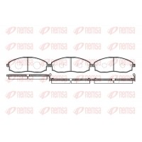 0703.02 REMSA Комплект гальмівних колодок дисковий гальм