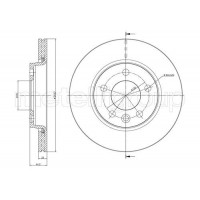 800-728 CIFAM Гальмівний диск