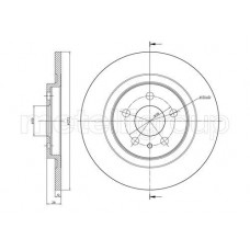 23-0554C METELLI Гальмівний диск