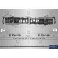 8903 AKRON-MALÒ Гальмівний шланг