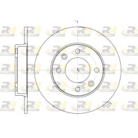 6630.00 ROADHOUSE Гальмівний диск