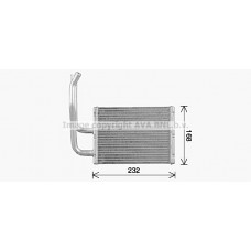 MZ6299 AVA QUALITY COOLING Теплообмінник обігрів салону