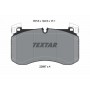 2269701 TEXTAR Комплект гальмівних колодок дисковий гальм