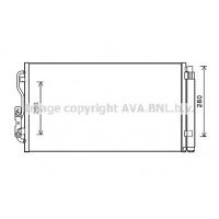 BWA5434D AVA QUALITY COOLING Конденсатор кондиціонера