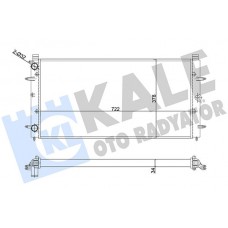 356880 KALE OTO RADYATÖR Радіатор охолодження двигуна