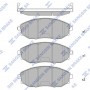 SP1193 Hi-Q Комплект гальмівних колодок дисковий гальм