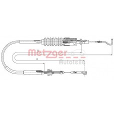 14.4305 METZGER Тросик газу