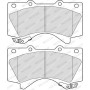 FDB4229 FERODO Комплект гальмівних колодок дисковий гальм