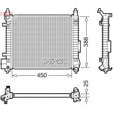 DRM46061 DENSO Радіатор охолодження двигуна