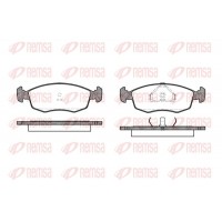 0172.00 REMSA КомплеК т гальмівних колодок, дискове гальмо