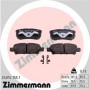 24014.155.1 ZIMMERMANN Комплект гальмівних колодок дисковий гальм