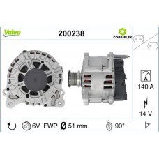 200238 VALEO Генератор