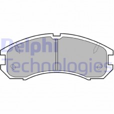 LP595 DELPHI КомплеК т гальмівних колодок, дискове гальмо
