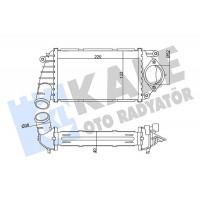 Интеркулер KALE OTO RADYATÖR 344760