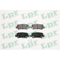 05P1068 LPR КомплеК т гальмівних колодок, дискове гальмо