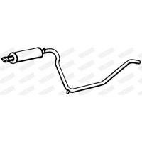 14952 WALKER Середній глушник вихлопних газів