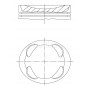081 PI 00104 001 MAHLE Поршень