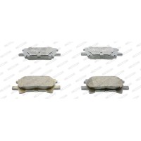 FDB1731 FERODO Комплект гальмівних колодок дисковий гальм