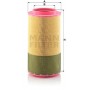 C 27 1250/1 MANN-FILTER Повітряний фільтр