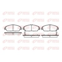 0406.02 REMSA Комплект гальмівних колодок дисковий гальм