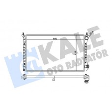 346110 KALE OTO RADYATÖR Радіатор охолодження двигуна