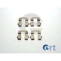 420187 ERT Комплектуючі колодки дискового гальма