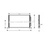 FD5302 AVA QUALITY COOLING Конденсатор кондиціонера