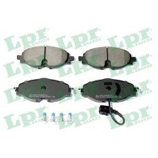 05P1834 LPR Комплект гальмівних колодок дисковий гальм