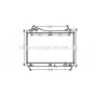 SZ2103 AVA QUALITY COOLING Радіатор охолодження двигуна