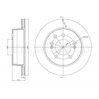800-1562C CIFAM Гальмівний диск