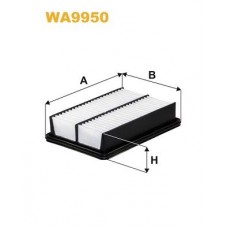 WA9950 WIX FILTERS Повітряний фільтр