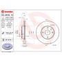 09.A918.10 BREMBO Гальмівний диск