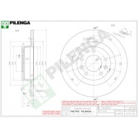5230 PILENGA Гальмівний диск