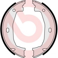 S 06 510 BREMBO Комплект гальмівних колодок, стояночная тормозная система