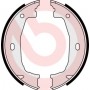 S 06 510 BREMBO Комплект гальмівних колодок, стояночная тормозная система
