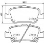 8DB 355 013-571 HELLA PAGID Комплект гальмівних колодок дисковий гальм