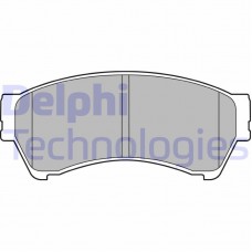 LP2111 DELPHI Комплект гальмівних колодок дисковий гальм