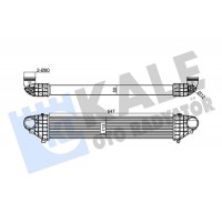 Интеркулер KALE OTO RADYATÖR 345150