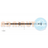 11.0285.1 ADRIAUTO Тросик, cтояночный тормоз