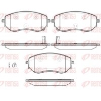 1801.02 REMSA КомплеК т гальмівних колодок, дискове гальмо