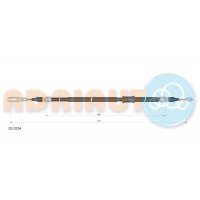 030234 ADRIAUTO VAG Трос ручн гальма лев. /прав. (диск) 80/90 90-