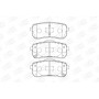 572596CH CHAMPION Комплект гальмівних колодок дисковий гальм