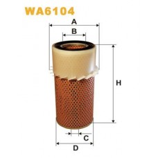 WA6104 WIX FILTERS Повітряний фільтр