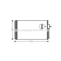 OL5611D AVA QUALITY COOLING Конденсатор кондиціонера