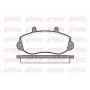 0677.00 REMSA Комплект гальмівних колодок дисковий гальм