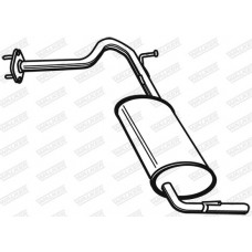 Глушник вихлопних газів кінцевий WALKER 21141