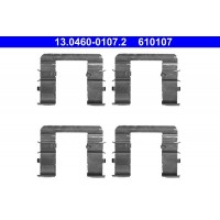 13.0460-0107.2 ATE Комплектуючі колодки дискового гальма